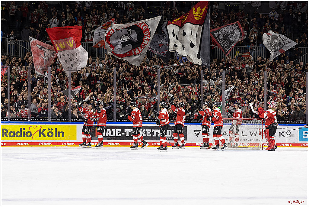 PENNY DEL;  Koelner Haie - Duesseldorfer EG; Koeln, 02.01.2023